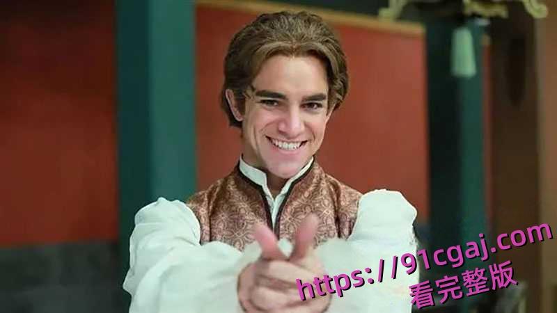 新版还珠格格男主班杰明堕落AV界！上演同性三人大战！如此劲爆反差超乎想象-9